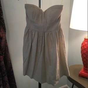 strapless sexy cocktail dress